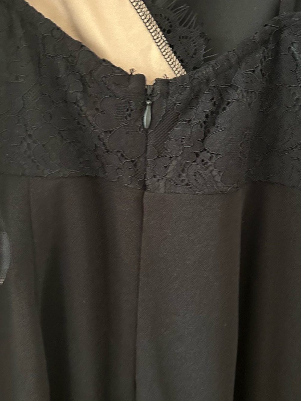 Lulus Black Lace-Trim Slip Dress - Picture 4 of 6